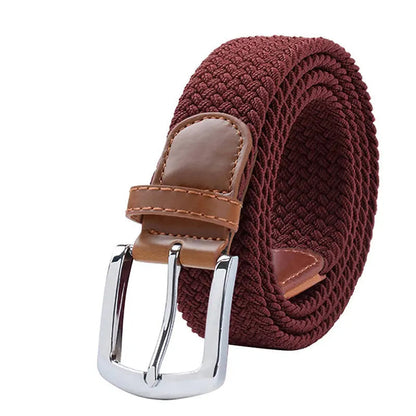 Ceintures pour hommes MaiKun pour hommes Ceinture à boucle ardillon en métal Ceinture élastique pour hommes Ceinture tactique militaire