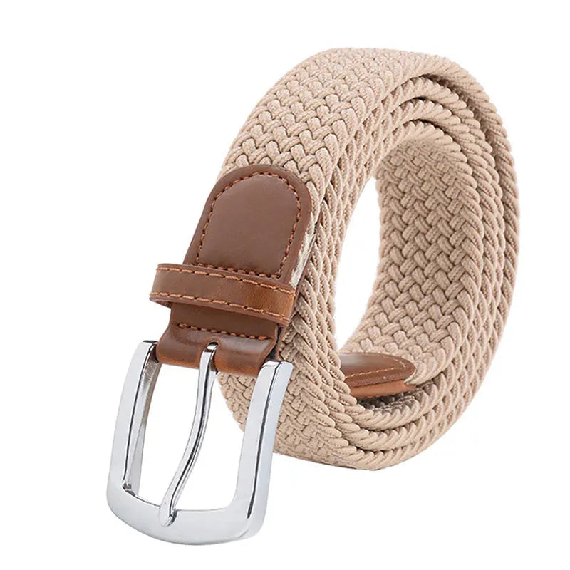 Ceintures pour hommes MaiKun pour hommes Ceinture à boucle ardillon en métal Ceinture élastique pour hommes Ceinture tactique militaire