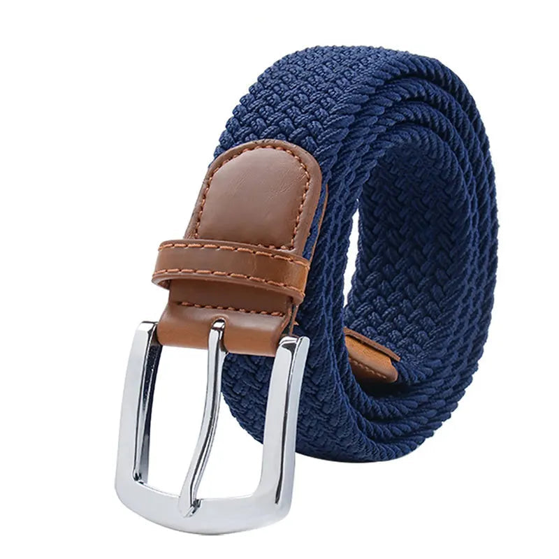 Ceintures pour hommes MaiKun pour hommes Ceinture à boucle ardillon en métal Ceinture élastique pour hommes Ceinture tactique militaire