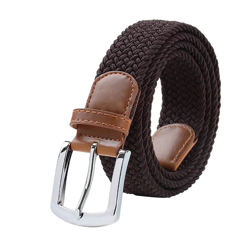 Ceintures pour hommes MaiKun pour hommes Ceinture à boucle ardillon en métal Ceinture élastique pour hommes Ceinture tactique militaire