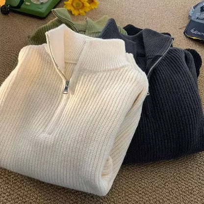 Quarter Zip Sweater