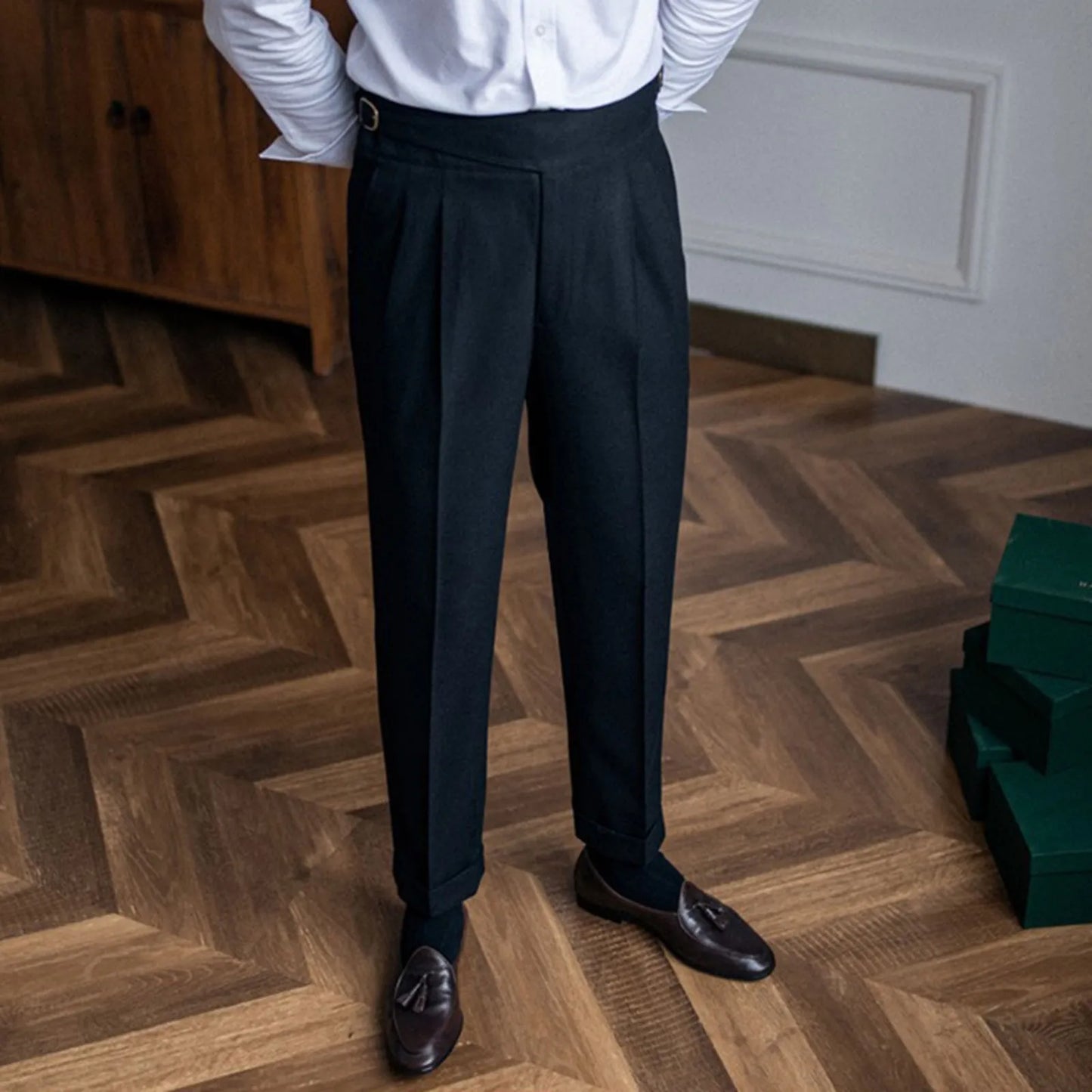 Slim Fit Suit Pants