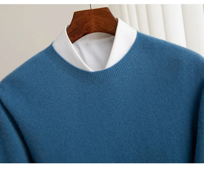 Thick Pullover Long-Sleeved Knitted Cashmere Sweater