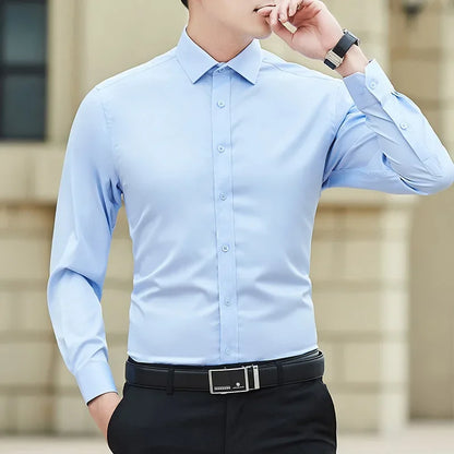 Long-sleeve Slim-fit Shirt