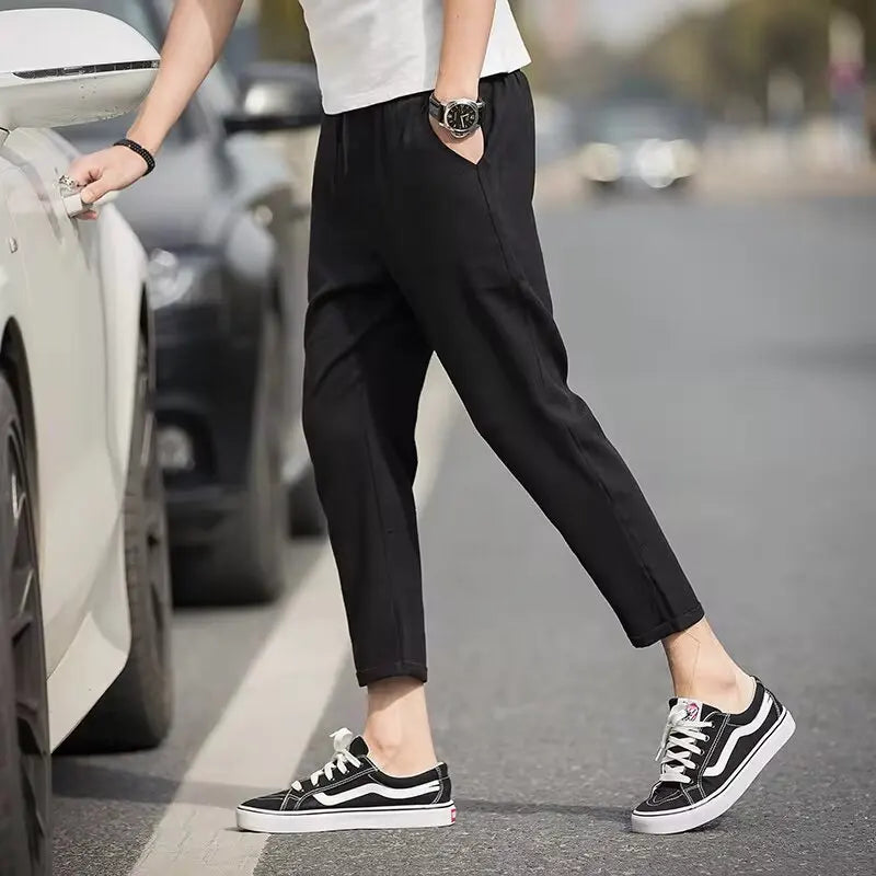 Slim Pants Comfortable and Versatile