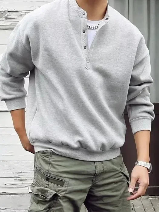 Knitted Top Half-Zip Pullover