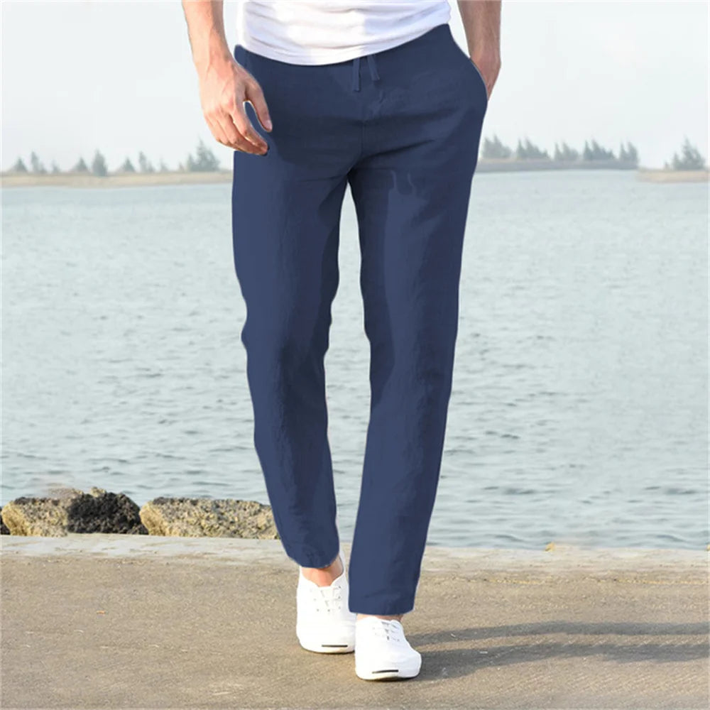 Cotton Linen Pants