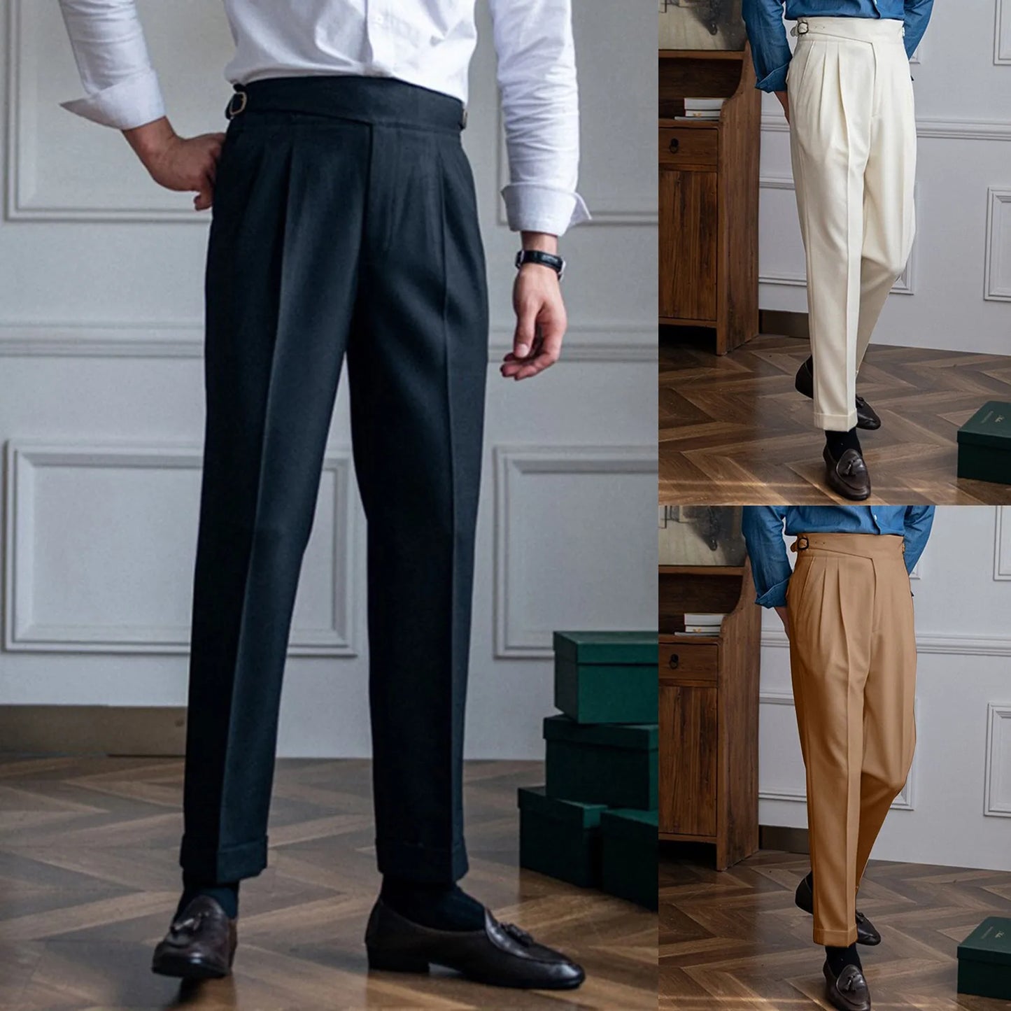 Slim Fit Suit Pants