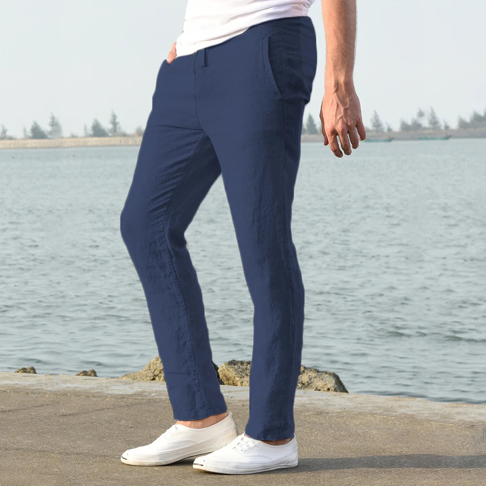 Cotton Linen Pants