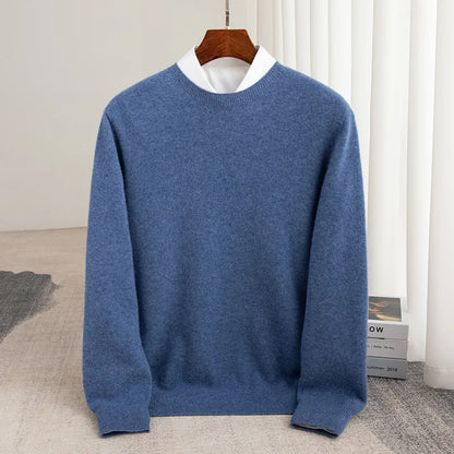 Thick Pullover Long-Sleeved Knitted Cashmere Sweater