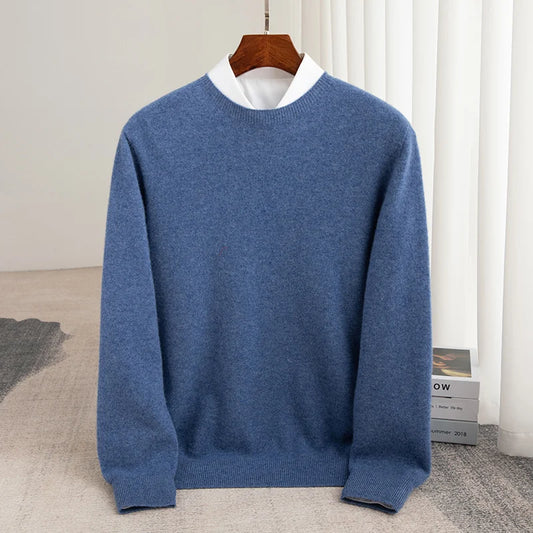 Thick Pullover Long-Sleeved Knitted Cashmere Sweater