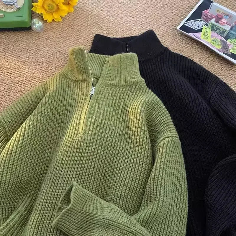 Quarter Zip Sweater