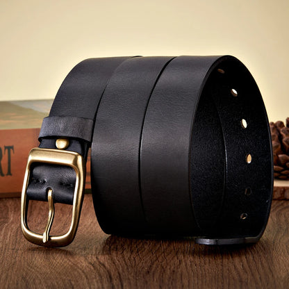 Cowskin Genuine Leather Belt