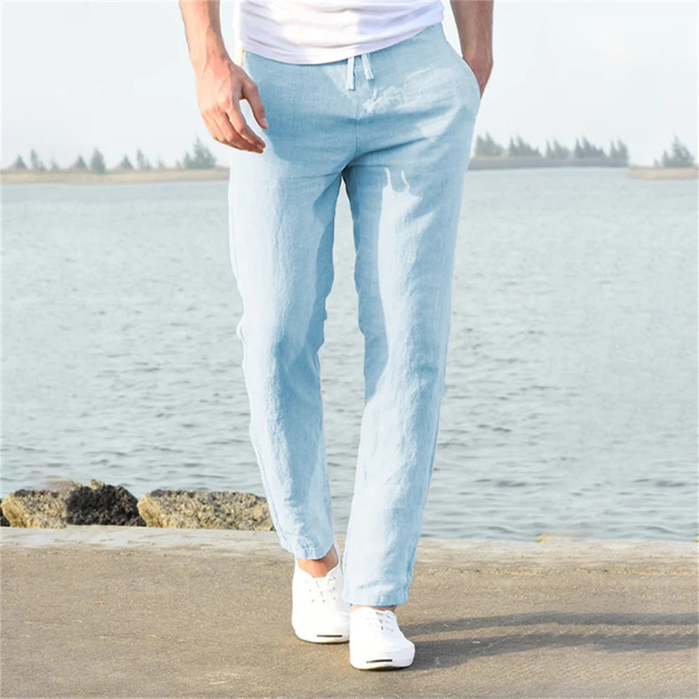 Cotton Linen Pants