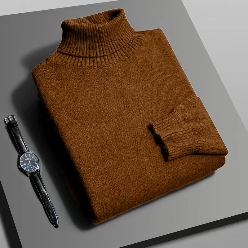 Knitted Turtleneck Sweater