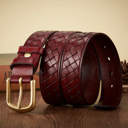 Ceinture en cuir véritable