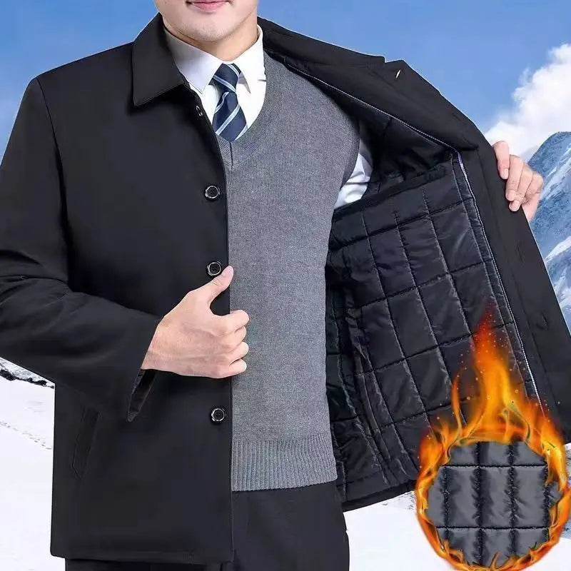 Thick Warm Business Coat